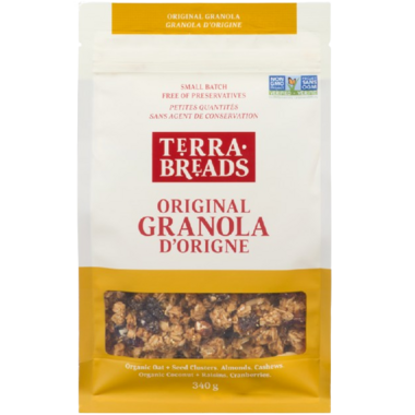 TERRA BREADS, ORIGINAL GRANOLA 340G, 8 x 340G