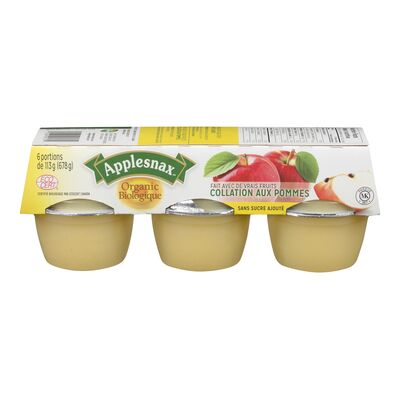APPLESNAX APPLE COMPOTE SUGAR-FREE, 12 X 678 G