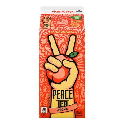 PEACETEA PEACH PARTY ICED TEA, 8 X 1.75 L
