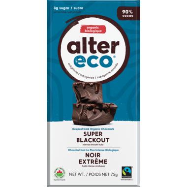 ALTER ECO, CHOCOLATE - SUPERBLACKOUT 90%, 12 x 75G