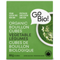 GO-BIO, GF VEG BOUILLON CUBE OR, 15 x 66G