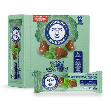 HUNGRY BUDDHA, MINT CHIP BAR 40G, 12 x 40G
