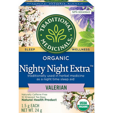 TRADITIONAL MEDICINALS, NIGHTY NIGHT EXTRA, 6 x 16CT