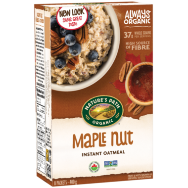 NATURE'S PATH, HOTCER MAPLE NUT 6PK OR, 6 x 8/50G