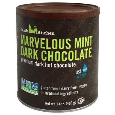 CASTLE KITCHEN, HOT CHOCOLATE MARVELOUS MINT, 6 x 400G
