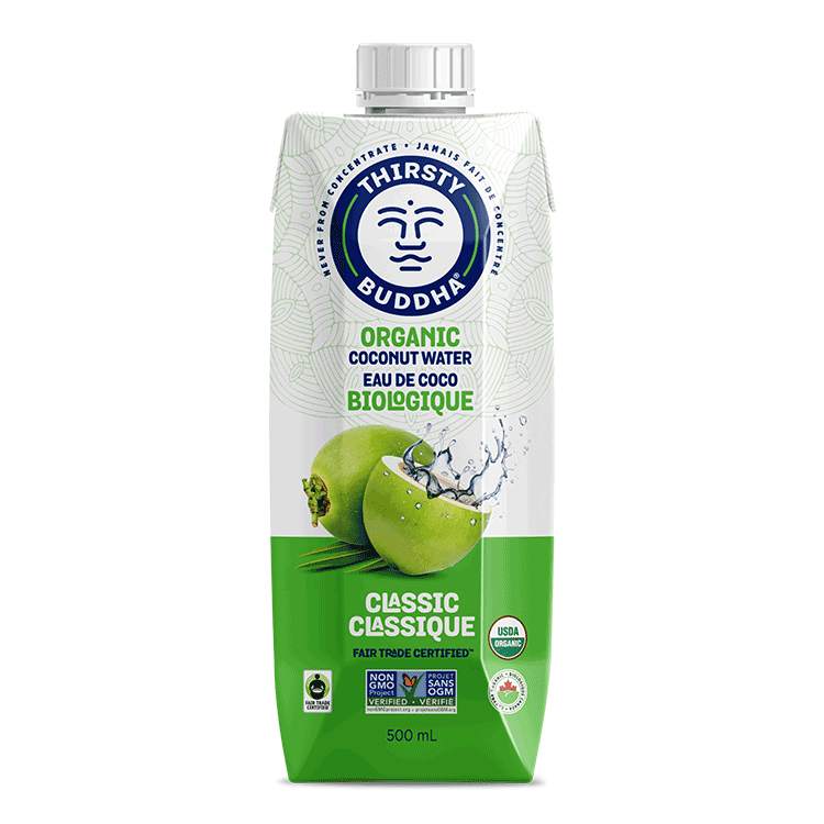 THIRSTY BUDDHA, ALL NAT COCONUT WTR - 500ML, 12 x 500 ML