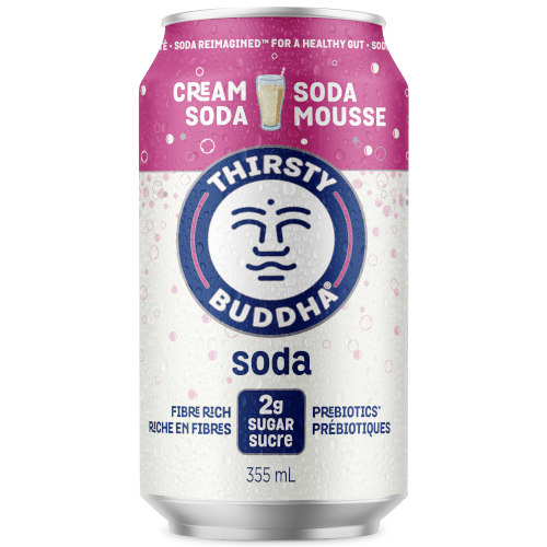 THIRSTY BUDDHA, CREAM SODA, 12 x 355ML