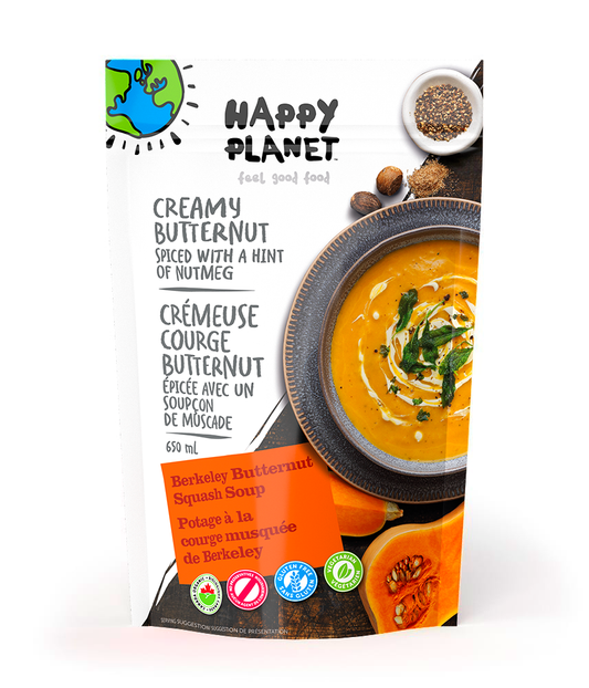 HAPPY PLANET, BERKELEY BUTTERNUT SQUASH, 6 x 650ML