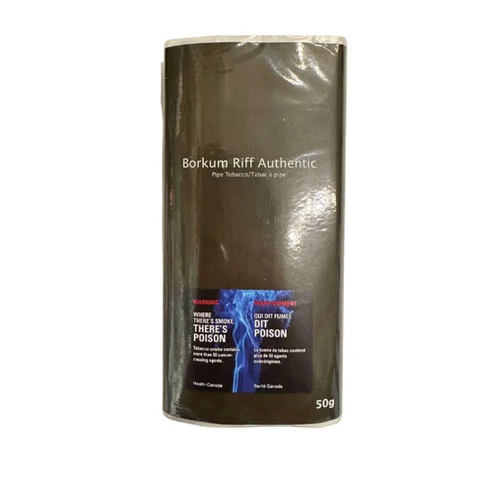 BORKRIFF AUTHENTIC PIPE TOBACCO, 5 X 50 G