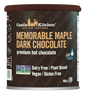 CASTLE KITCHEN, MEMORABLE MAPLE DARK CHOCOLATE, 6 x 400G