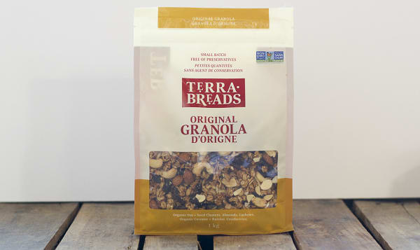 TERRA BREADS, ORIGINAL GRANOLA 800G, 8 x 800G