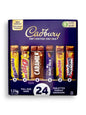 CADBURY CHOCOLATE BAR ASSORTMENT, PACK OF 24