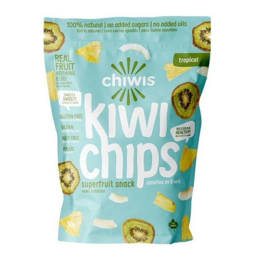 CHIWIS, TROPICAL MIX CHIPS, 12 x 50G