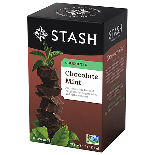 STASH TEA, WUYI CHOC MNT, 6 x 18CT