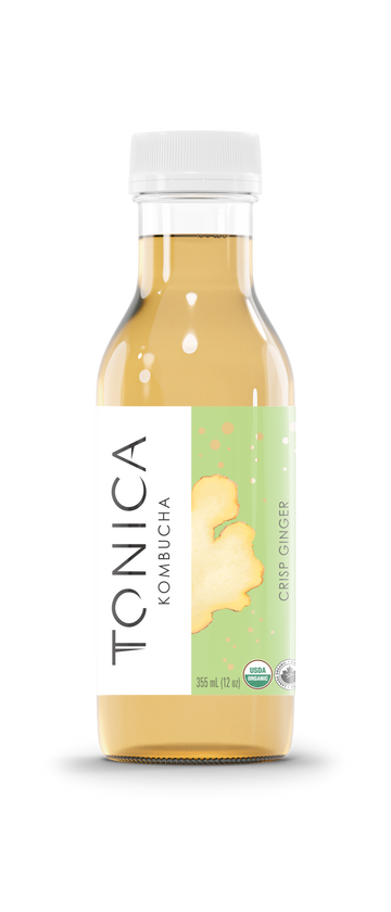TONICA, CRISP GINGER, 12 x 355 ML