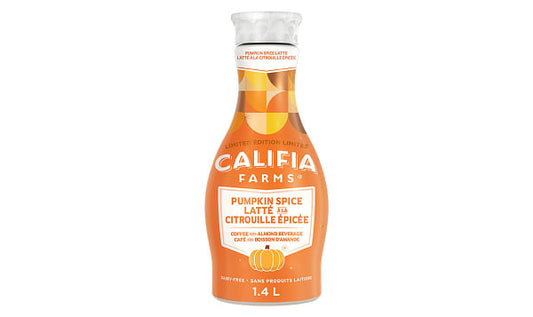 CALIFIA FARMS, PUMPKIN SPICE LATTE, 6 x 1.4L