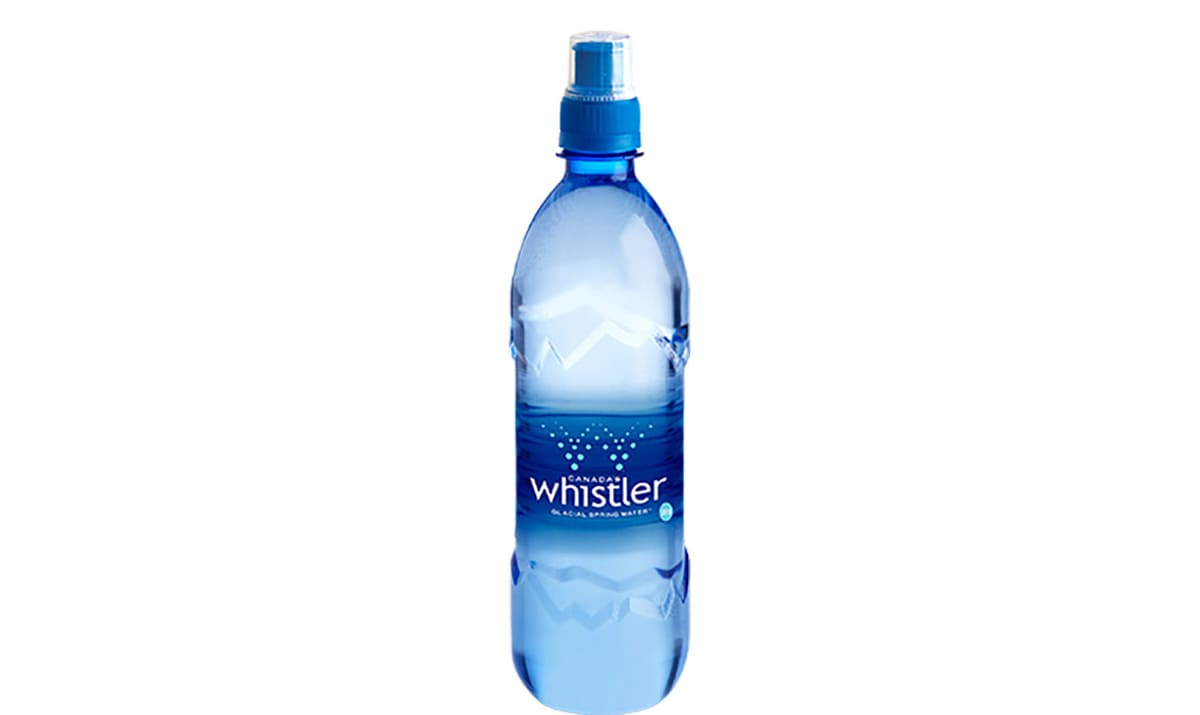 WHISTLER WATER, WHISTLER GLACIAL SPRNG WATER SPORTS CAP, 24 x 500ML
