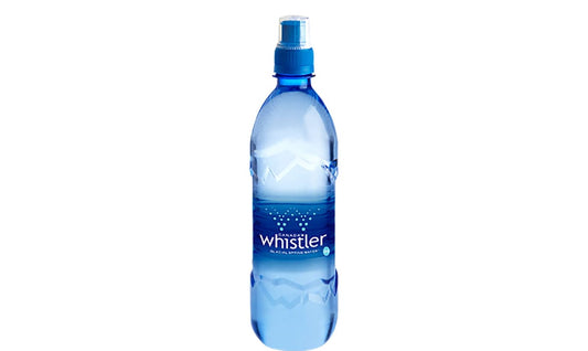 WHISTLER WATER, WHISTLER GLACIAL SPRNG WATER SPORTS CAP, 24 x 500ML