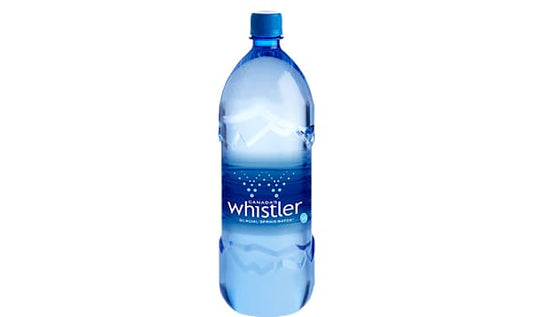 WHISTLER WATER, WHISTLER GLACIAL SPRING WATER, 12 x 1.5L