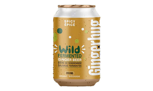 GINGERBUG, GINGER BEER - SPICY, 12 x 355ML