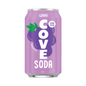 COVE DRINKS, GRAPE - GUT HEALTHY SODA, 12 x 355ML