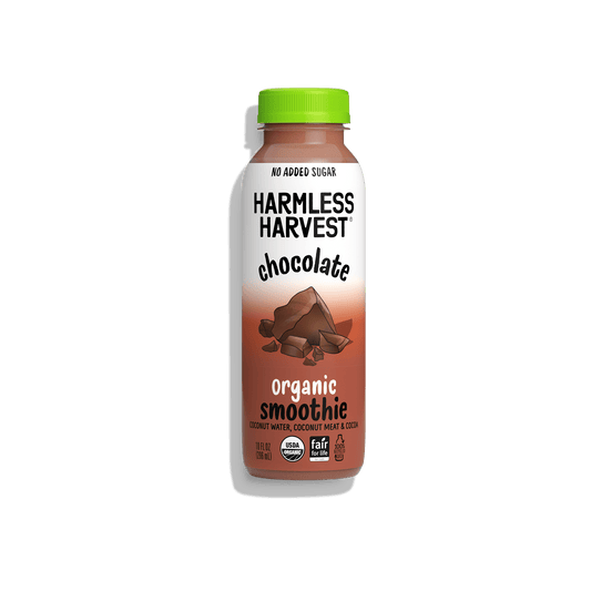 HARMLESS HARVEST, CHOCOLATE COCONUT SMOOTHIE, 6 x 296ML