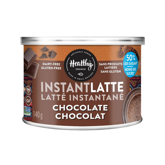 HEALTHY CRUNCH, CHOCOLATE INSTANT LATTE, 6 x 140G