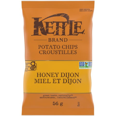 KETTLE FOODS, HONEY DIJON 56G, 24 x 56G