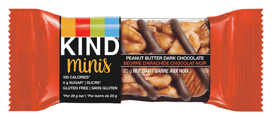KIND, MINIS PEANUT BUTTER & DARK CHOCOLATE, 8 x 10/20G