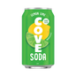 COVE DRINKS, LEMON LIME - GUT HEALTHY SODA, 12 x 355ML