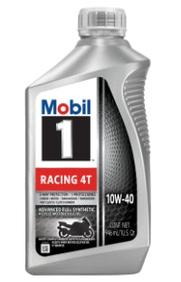 MOBIL 1 RACING 4T 10W-40 MOTORCYCLE, 6 X 1 L