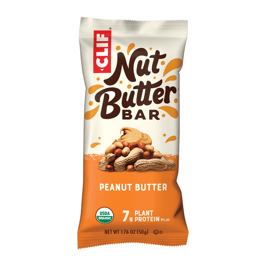 CLIF/LUNABAR, PEANUT BUTTER, 12 x 50G