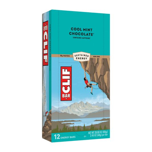 CLIF/LUNABAR, COOL MINT CHOC BAR, 12 x 68G