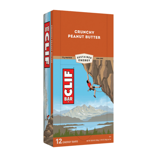 CLIF/LUNABAR, CRNCHY PNUT BUTTER BAR, 12 x 68G