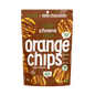 CHIWIS, MILK CHOCOLATE DRIZZLED ORANGE CHIPS, 12 x 60G