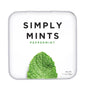 SIMPLY GUM, PEPPERMINT NATURAL MINTS, 6 x 30G
