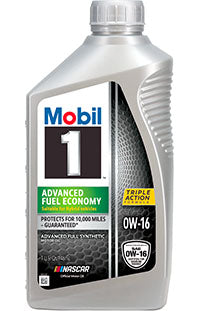 MOBIL 1 MOTOR OIL 0W-16 SYNTHETIC, 3 X 4.73 L