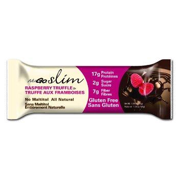 NUGO NUTRITION, SLIM BARS - RASPBERRY TRUFFLE, 12 x 45G