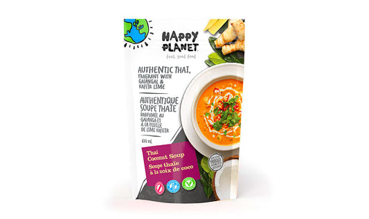 HAPPY PLANET, THAI COCONUT, 6 x 650ML