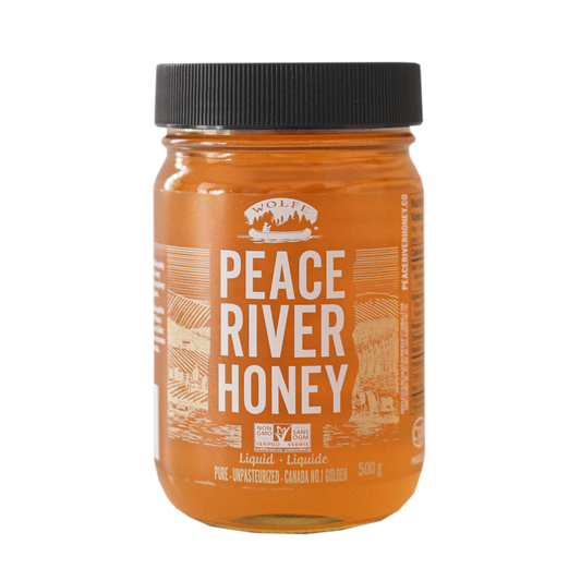 PEACE RIVER, PEACE RIVER LIQUID NON-GMO HONEY, 12 x 500G