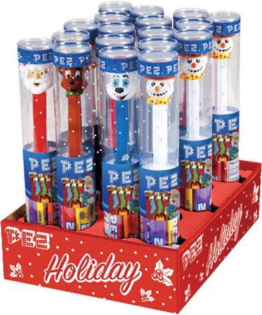 PEZ CHRISTMAS CANE 68G, 18 X 68 G