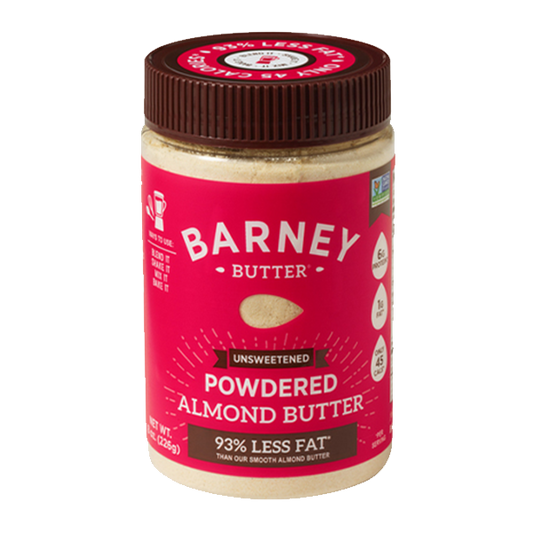 BARNEY BUTTER, UNSWEETENED POWDERED ALMOND BUTTER, 6 x 226G
