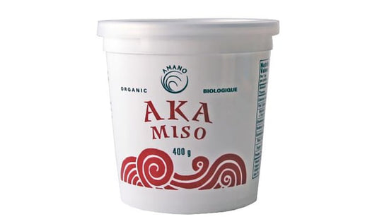 AMANO FOODS, PASTE AKA MISO OR, 12 x 400G