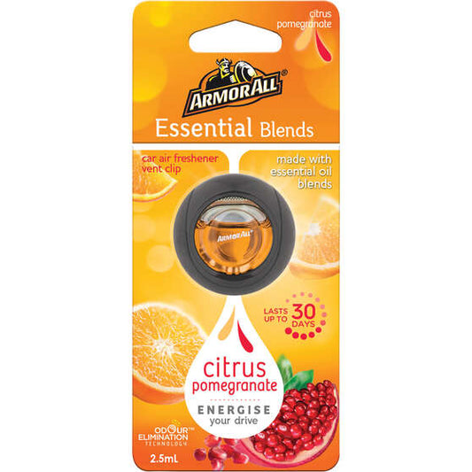ARMORALL CAR AIR FRESHENER CITRUS, 4 X 2.500 ML