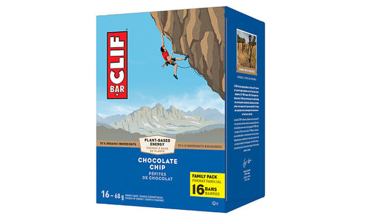 CLIF/LUNABAR, CHOCOLATE CHIP 16PK, 16 x 68G