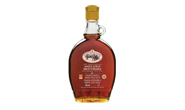 SHADY MAPLE FAR, MPL SYRP AMBER RICH TASTE OR, 12 x 500ML