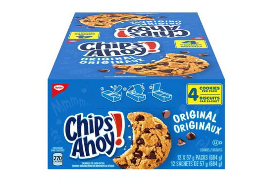 CHRISTIE ORIGINAL CHIPS AHOY! COOKIES, 12 X 57 G