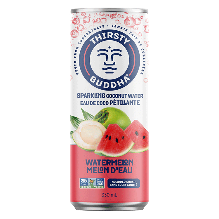 THIRSTY BUDDHA, SPARKLING WITH WATERMELON, 12 x 330ML