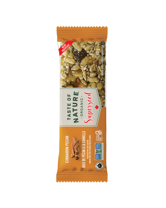 TASTEOFNATURE, OR CINNAMON PECAN, 16 x 40G