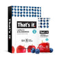 THAT'S IT, 1 APPLE 20 BLUEBERRY FRUIT BAR, 12 x 35G
